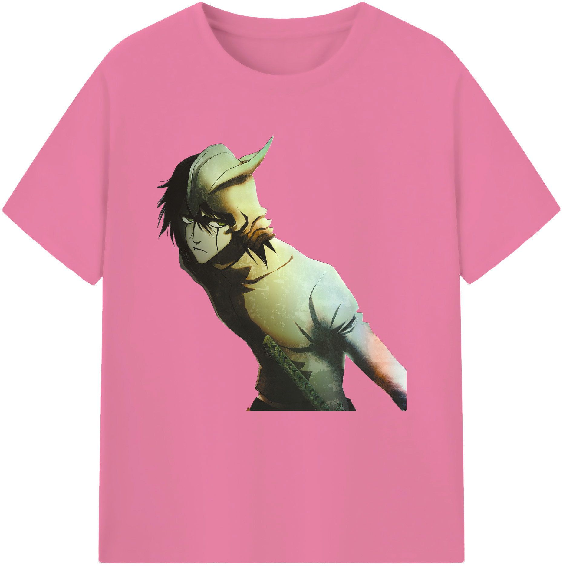 （画像用） ブリーチ ウルキオラ·シファー BLEACH Ulquiorra cifer 綿100％半袖Tシャツ（フロントプリント）
